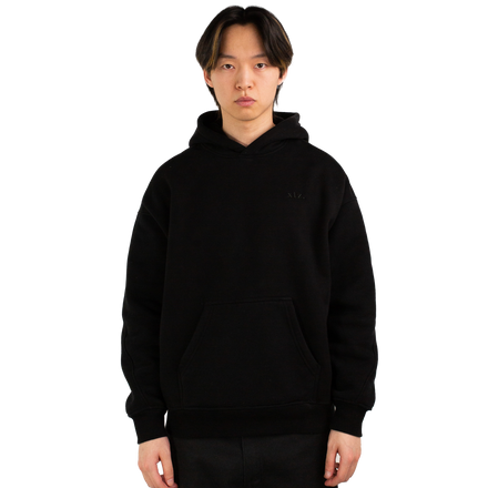 Drop shoulder hoodie: Black XTZ APPAREL