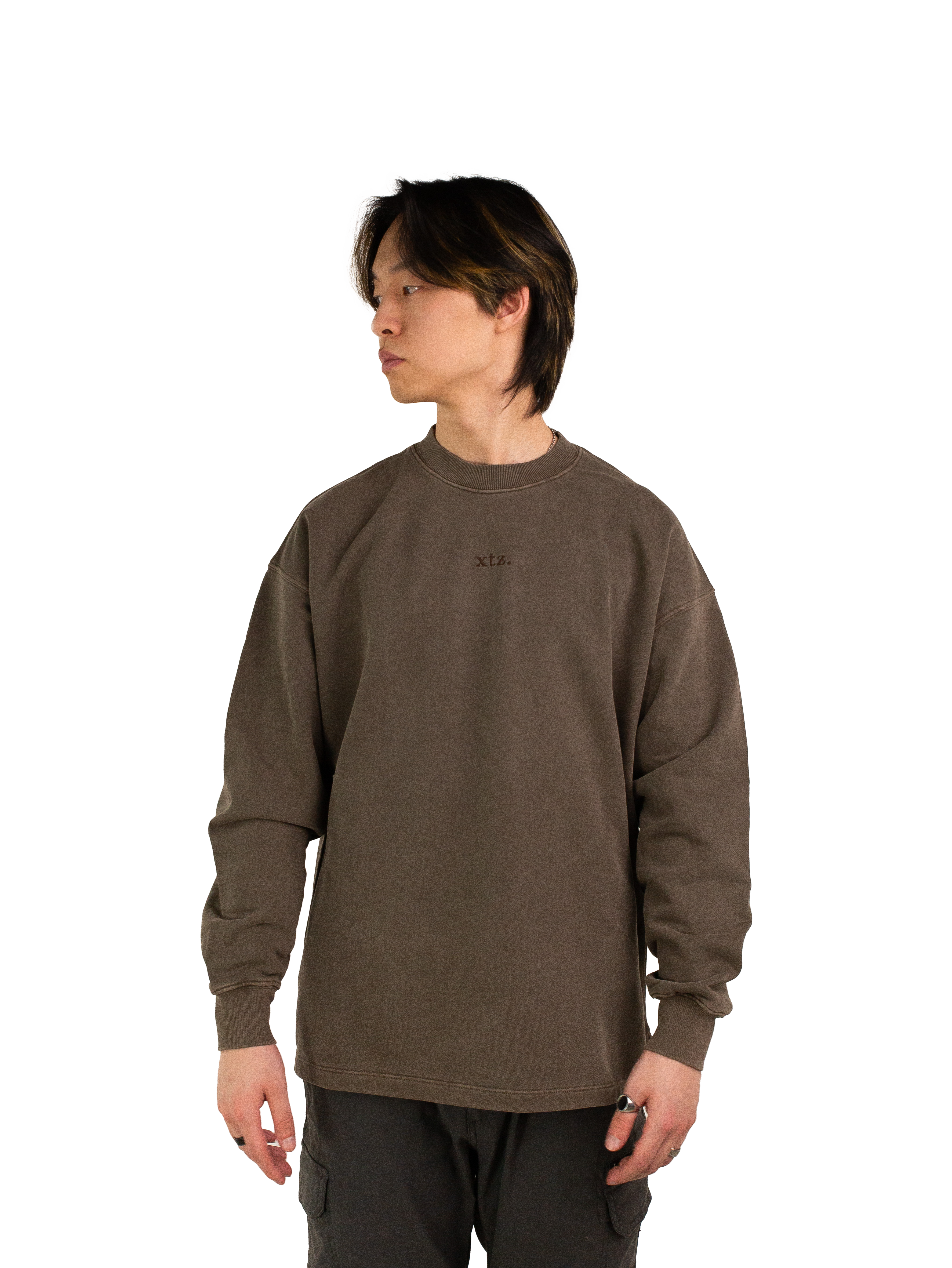 Oversized Crewneck: Elm XTZ APPAREL