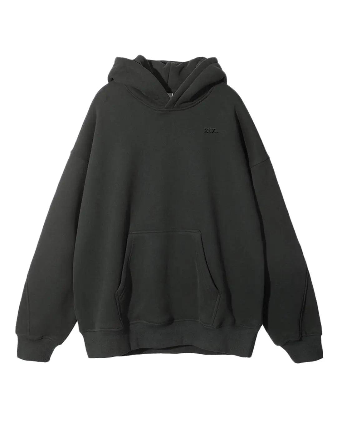 Drop shoulder hoodie: Shadow XTZ APPAREL