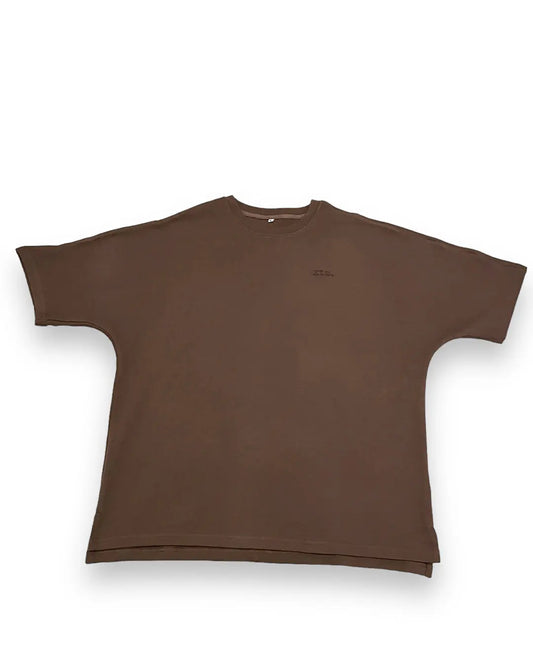 Oversized Shirt: Brown XTZ APPAREL