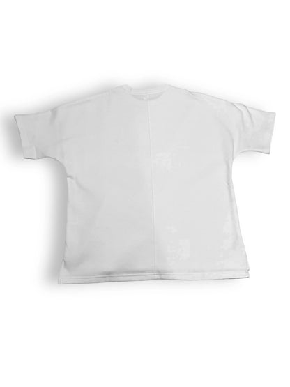Oversized Shirt: White XTZ APPAREL